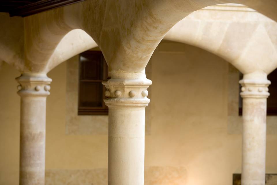 Detalle del hall