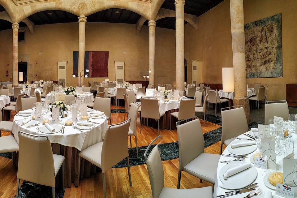 Panorámica hall banquete