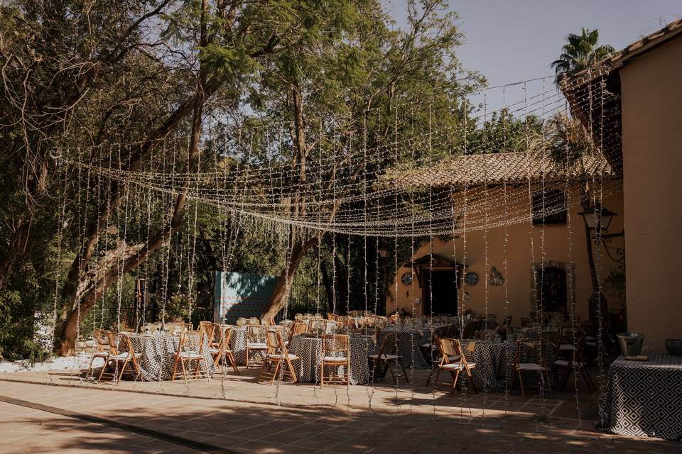 Luces de decoración de boda