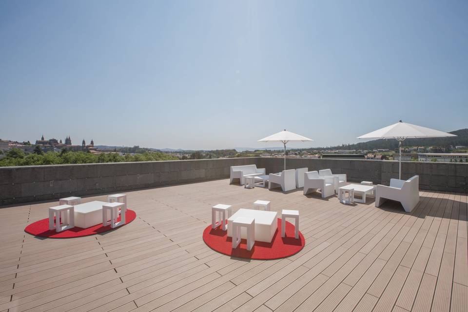 Terraza Salón Obradoiro