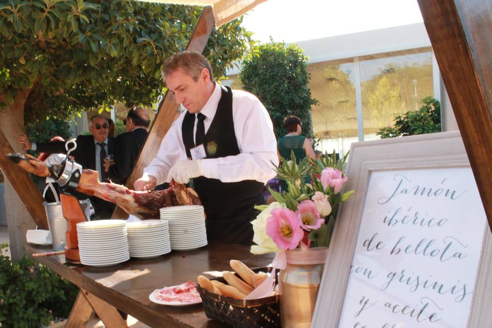 Jamón ibérico al corte