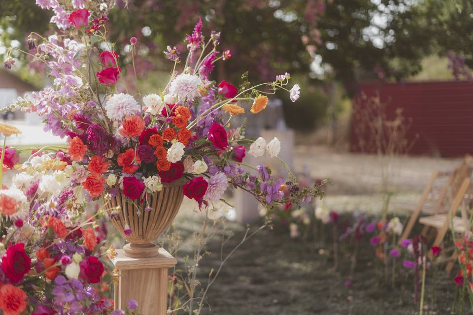 Decoración floral