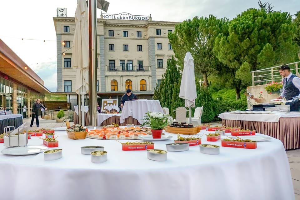 Terraza para cocktail