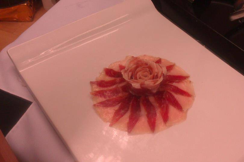 Platos de jamón