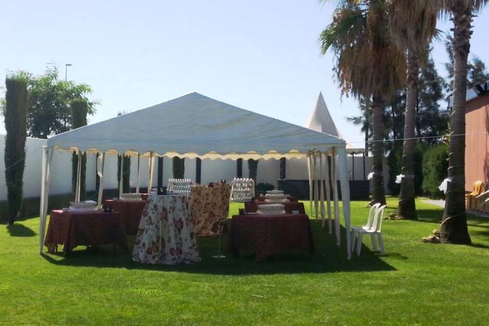 Carpa y buffet