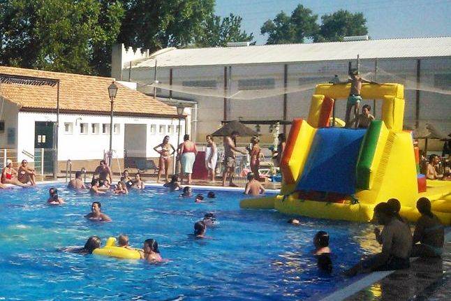 Hinchables para piscinas