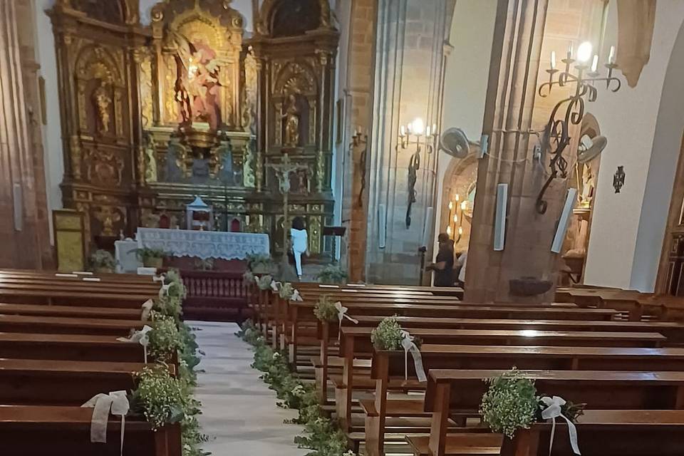 Pasillo iglesia