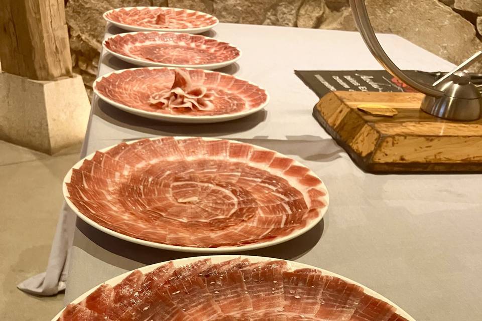 Plato de jamón