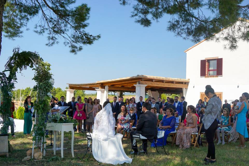 Celebración de boda civil