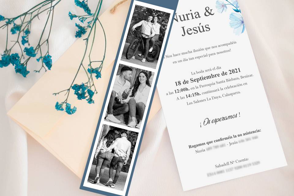 Invitación Monde