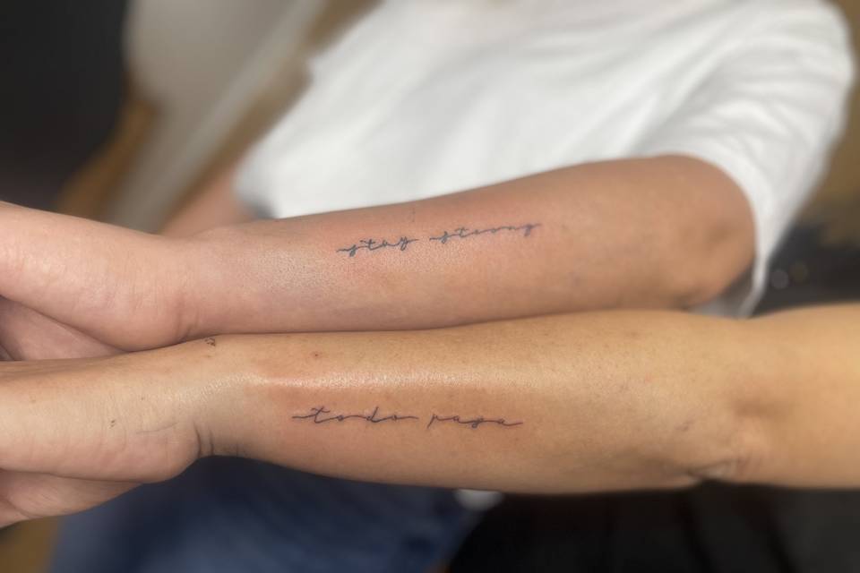 Tatuaje en pareja