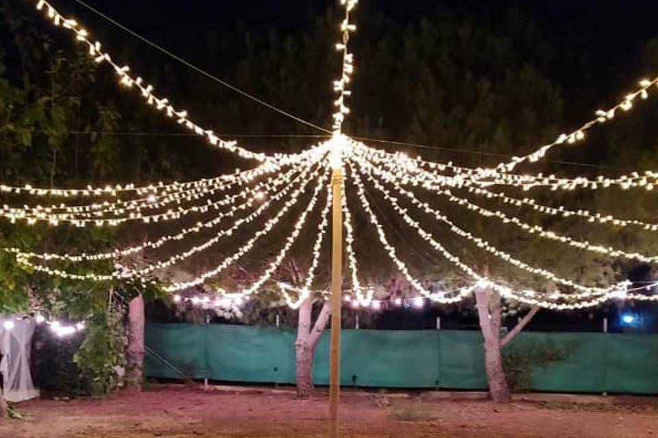 Atípico Carpas e Iluminación