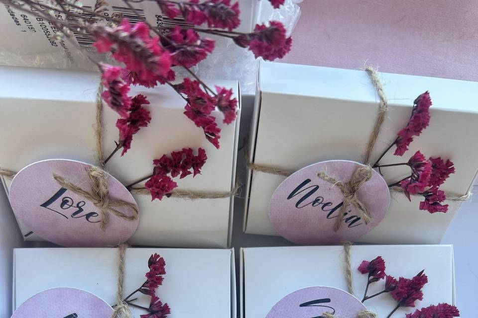 Detalles para las invitadas