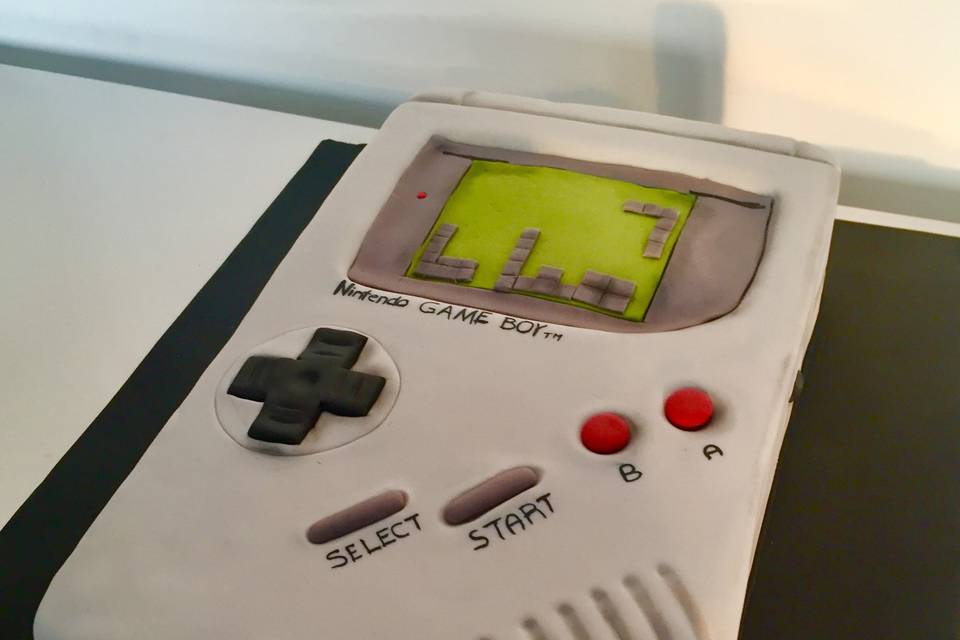 Tarta de Game Boy