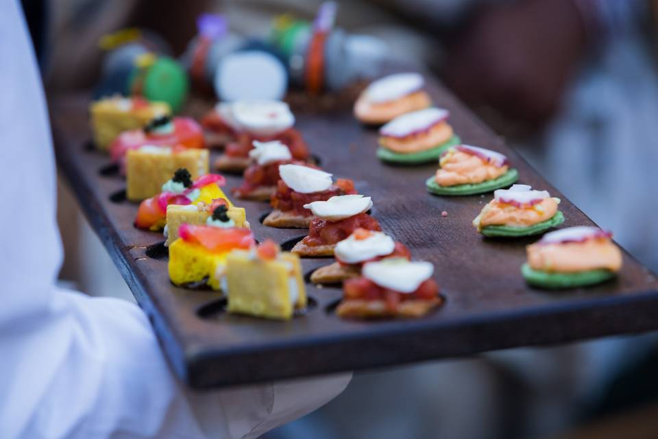 Canapés variados