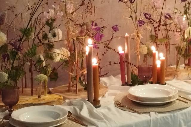 Flores para la mesa