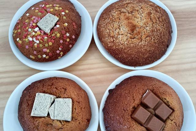 Diferentes tipos de galletas