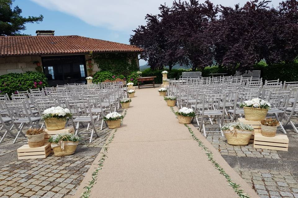 Ceremonia en Pazo Señoráns