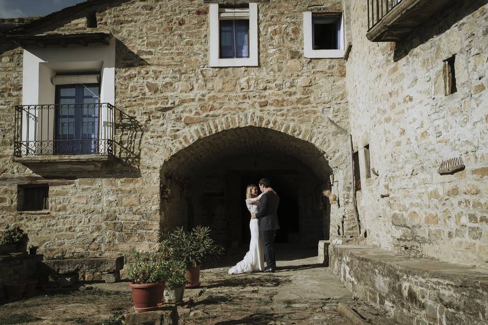 Postboda en Ainsa