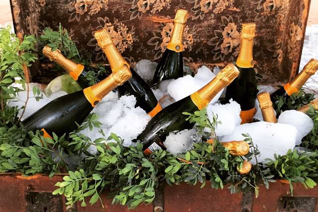 Detalle de barra ca champagne
