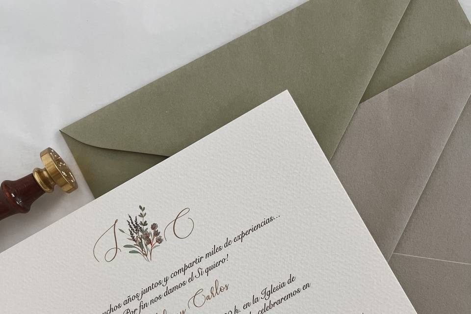 Invitaciones prediseñadas