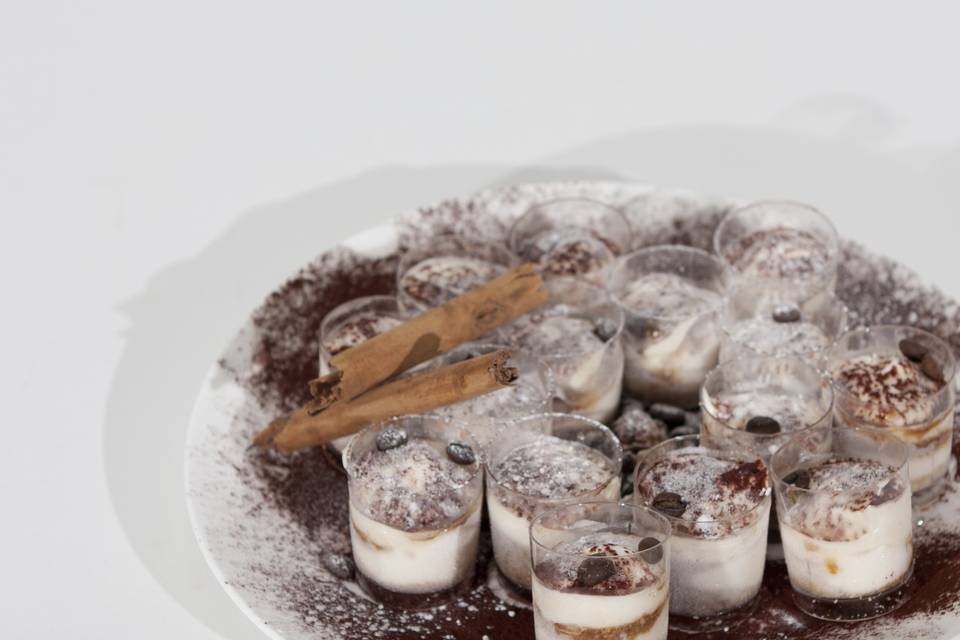 Chupitos de tiramisú