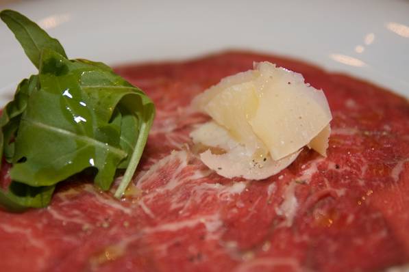 Carpaccio de buey