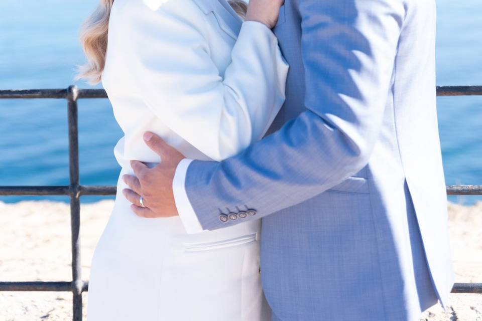 Boda en el mar