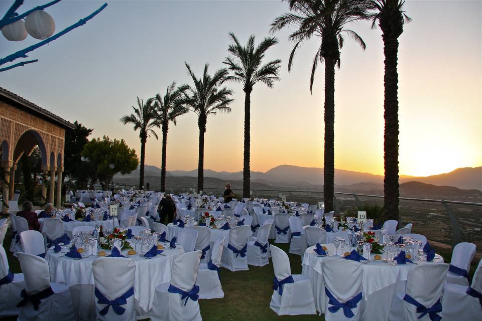 Celebración en nuestra Terraza Alhambra