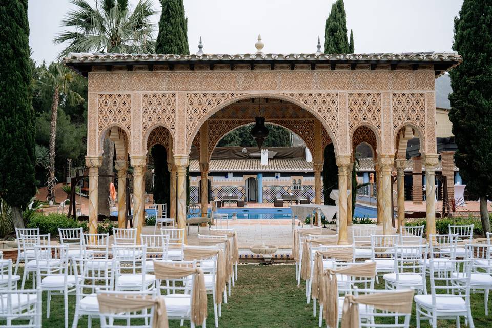 Ceremonia terraza Alhambra