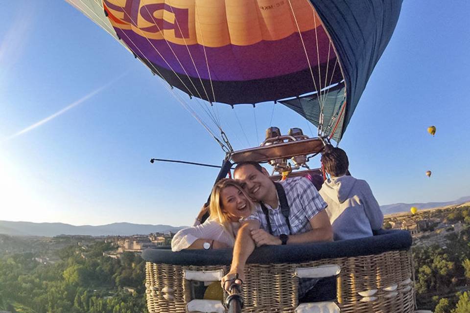 Vuelo en grupo