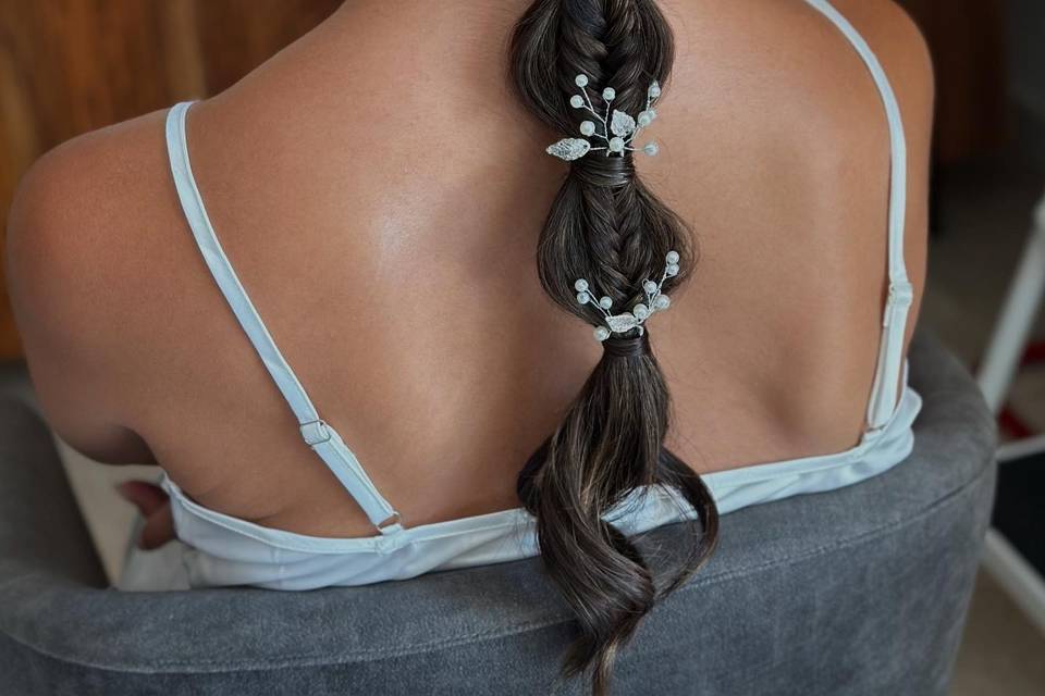 Trenza novia