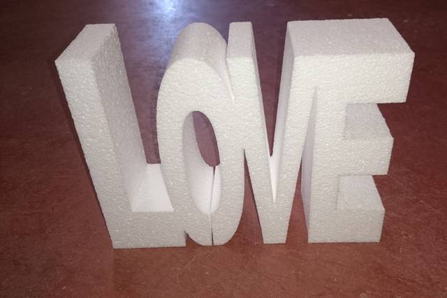 Como hacer LETRAS 3D con TELGOPOR 