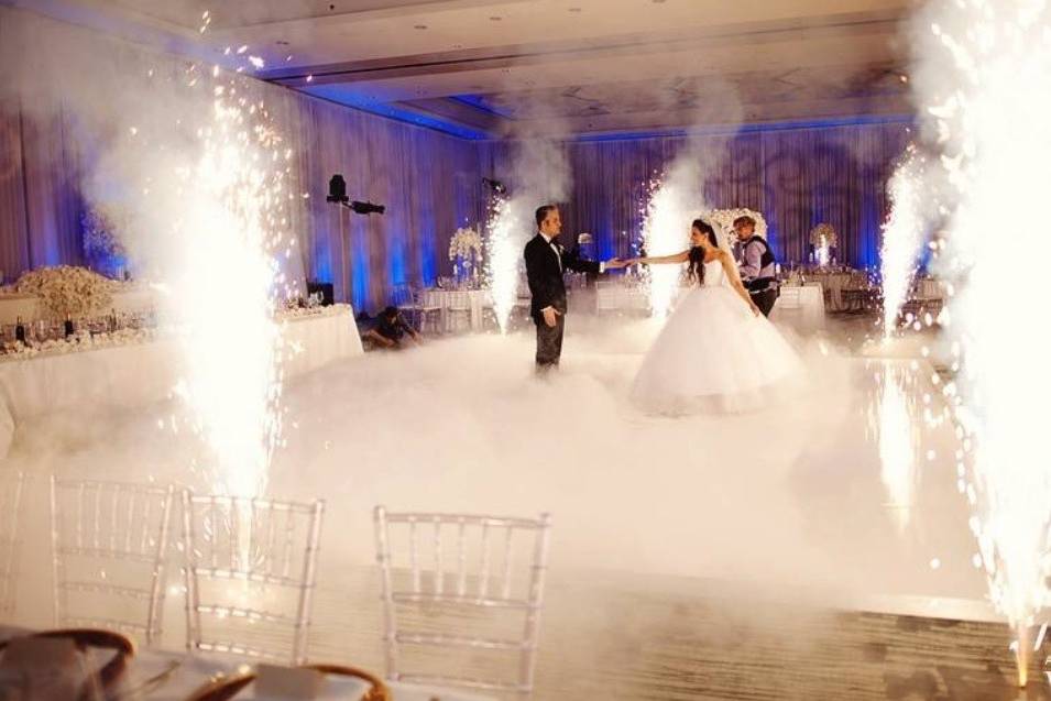 Bengalas de Fuego Frío para Bodas y Eventos