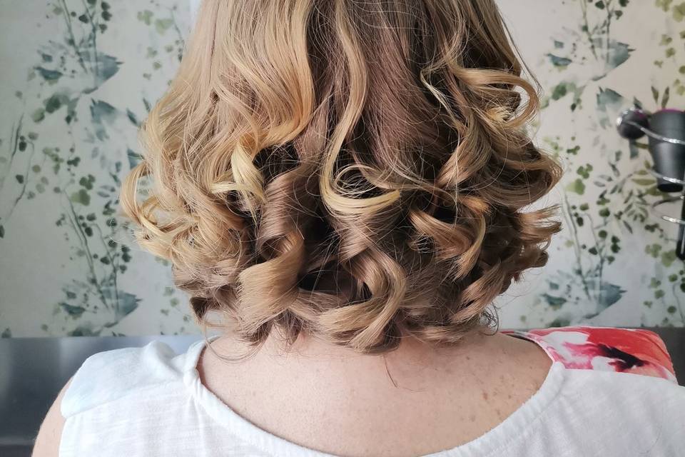 Ondas en pelo corto