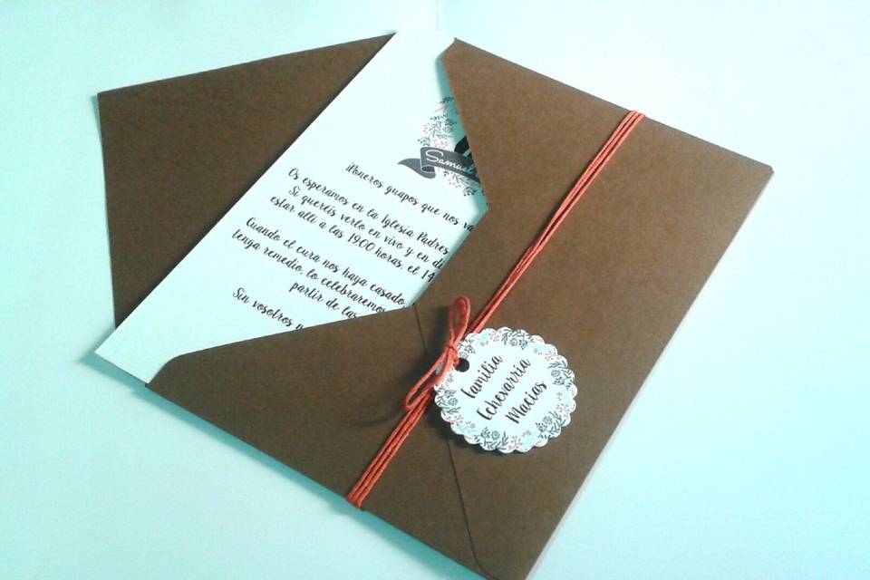 Invitación Boda