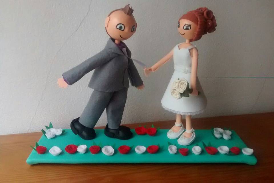 Muñecos de boda