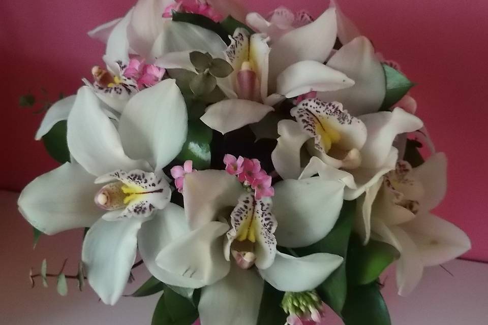 Bouquet de orquídeas