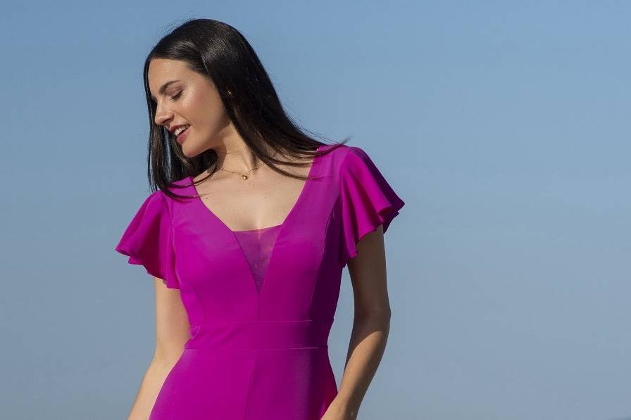 Vestido largo sencillo