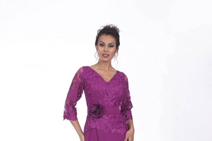 Vestido largo para madre de no