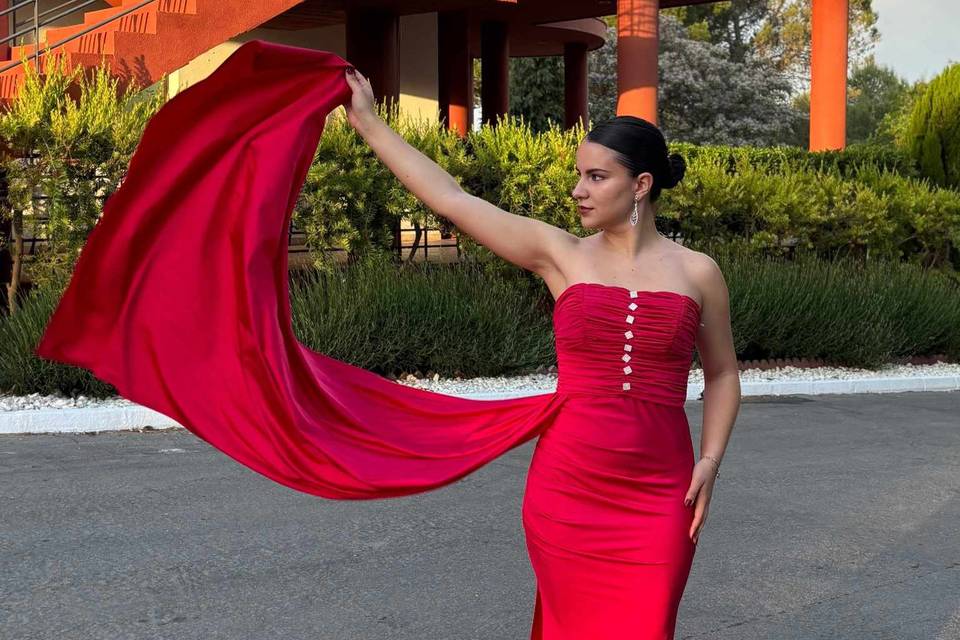 Escote bardot para un vestidaz