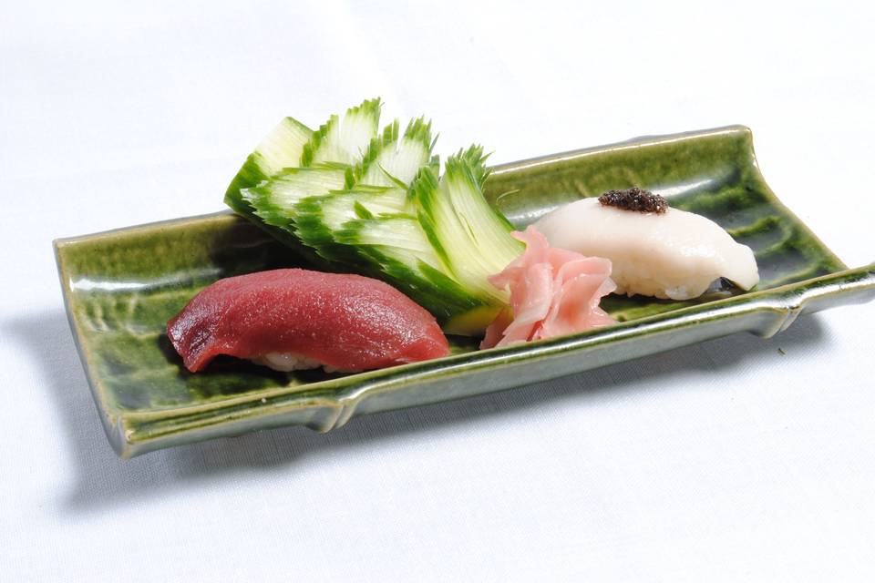 Nigiri, sushi de atún