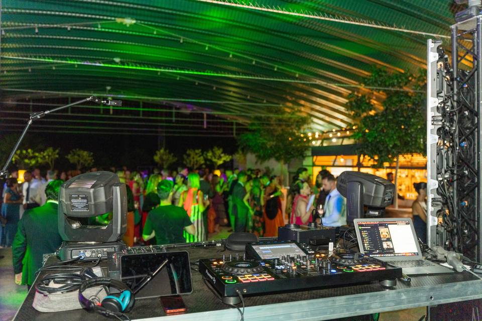 cabina DJ