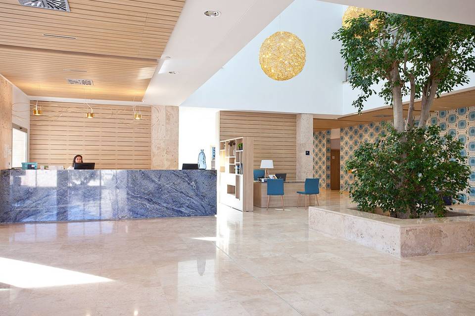 Recepción hotel