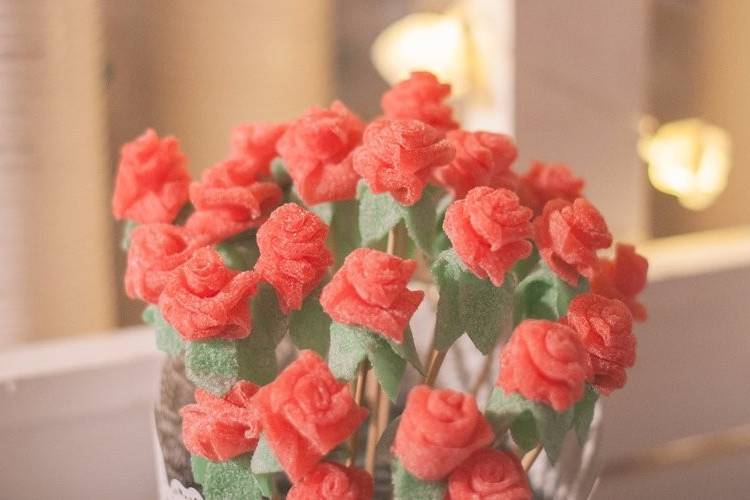 Rosas dulces handmade