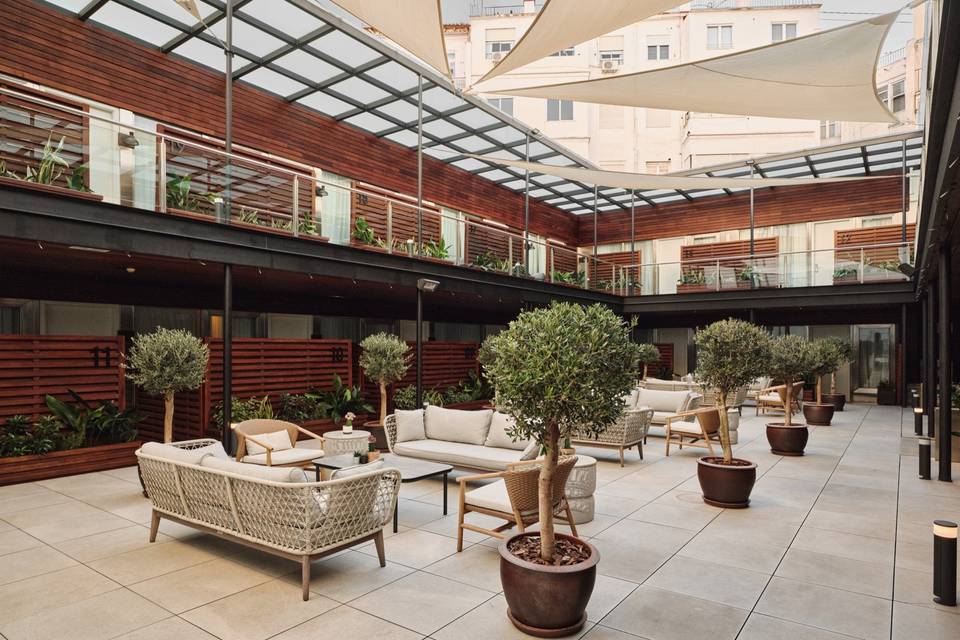 Patio interior
