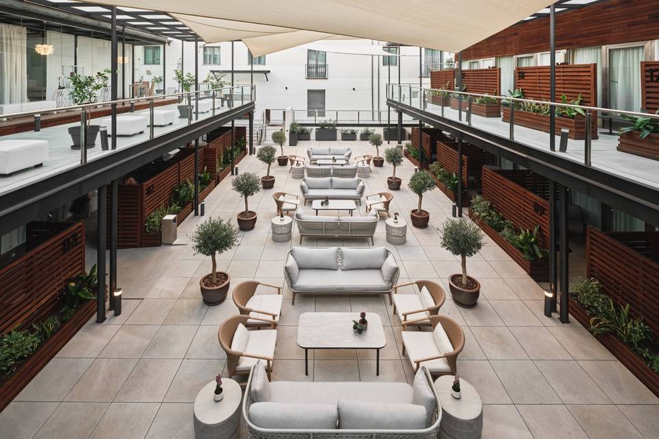 Patio interior