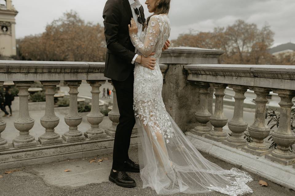 Boda íntima en Barcelona