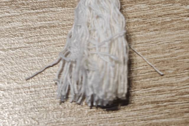 Macramé nudo cuadrado