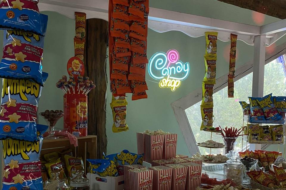 Puesto de chuches
